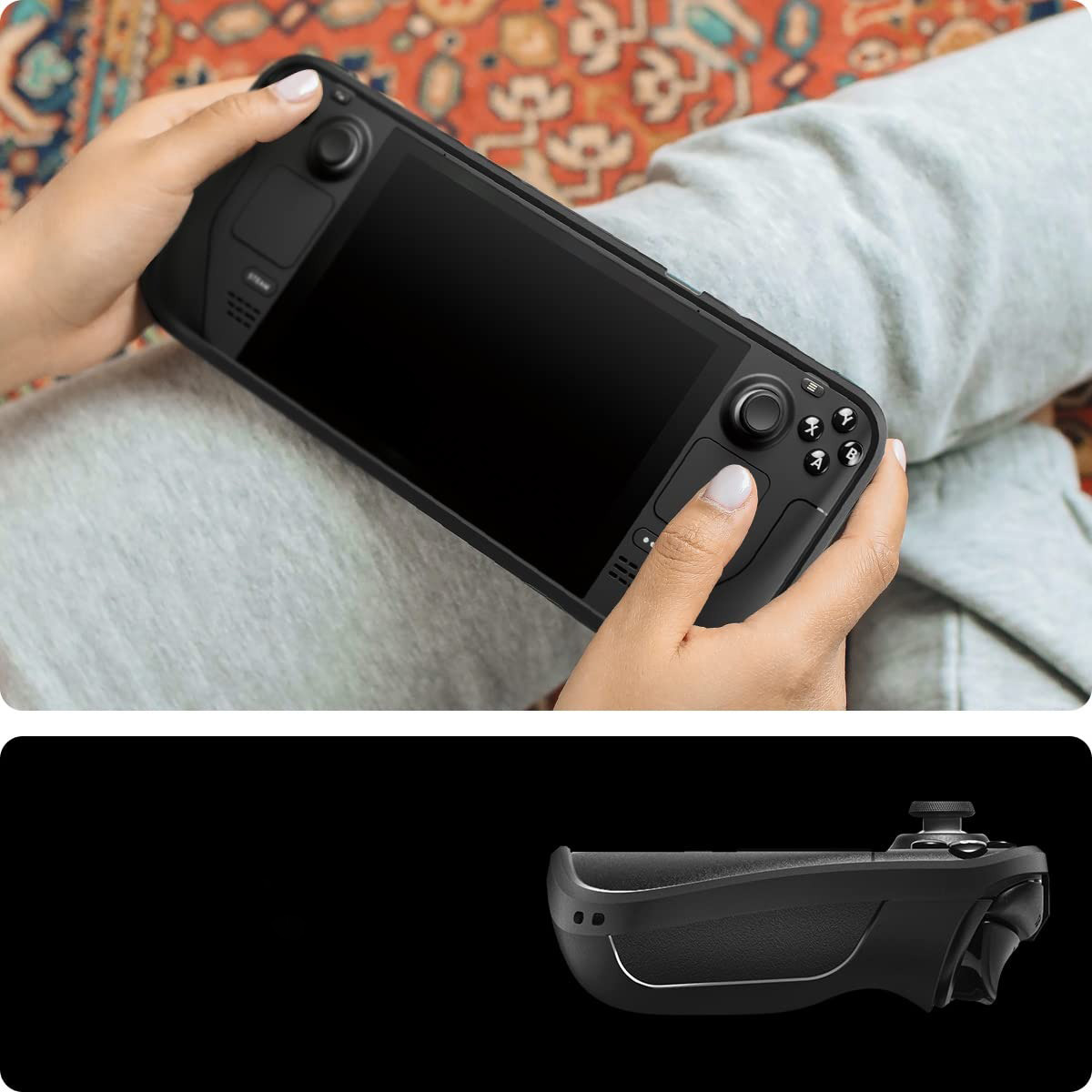 Oryginalne etui od marki Spigen z serii Rugged Armor do Steam Deck